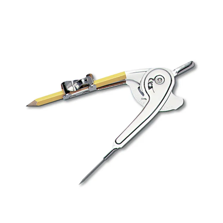 CHARLES LEONARD LEO 77360 — CLI Metal Ball Bearing Compass - Metal - Chrome - 12 / Dozen