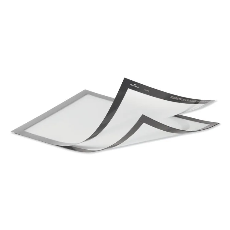 DURABLE OFFICE PRODUCTS DBL 400423 - DURABLE Magnetic Folding Infoframe - 2  Pack - Insertable, F