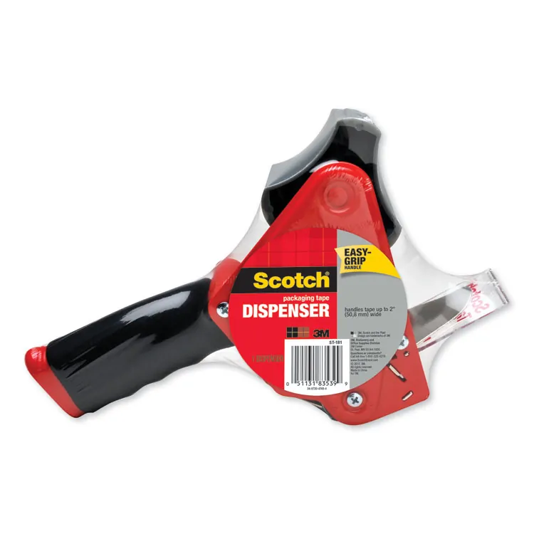 3M MMM H180 - Scotch Box Sealing Tape Dispenser - Holds Total 1 Tape(s) - 