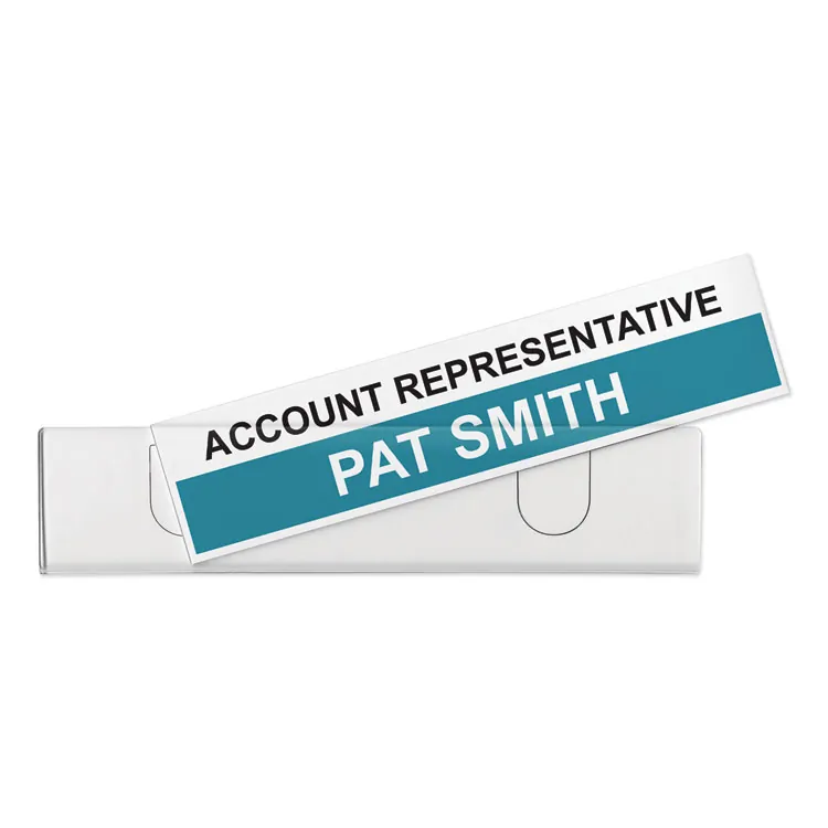 ADVANTUS CORPORATION AVT 75318 — Advantus Panel Wall Sign Holder - 1 Each - 9 Width x 2 Height - Clear