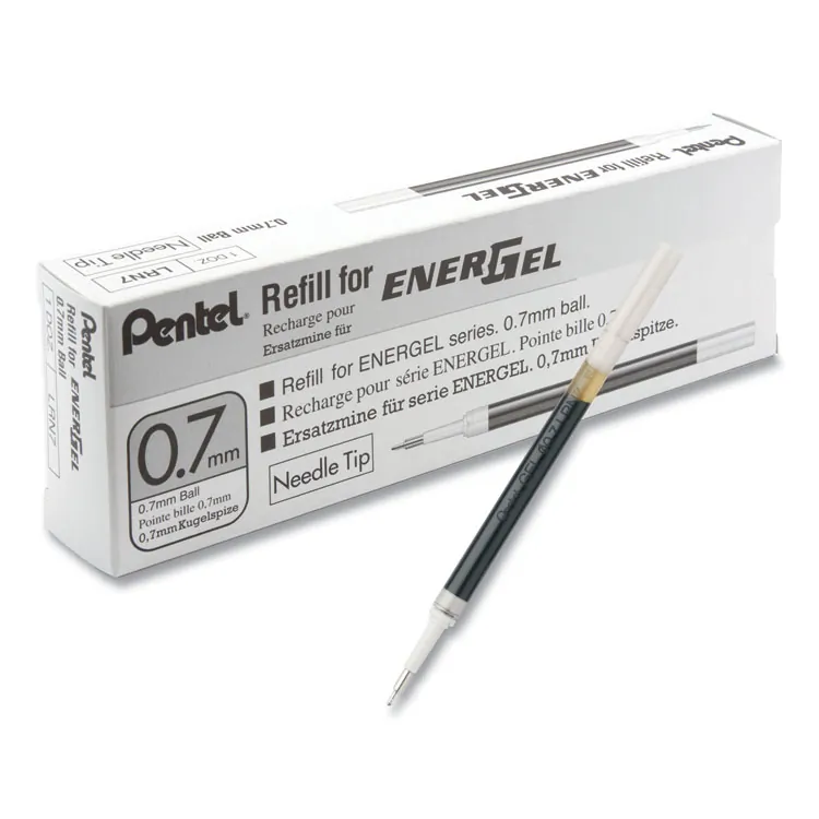 Pentel PEN LR7V — Pentel Energel Retractable .7mm Gel Pen Refill - 0.70 mm Point - Violet Ink - Metal Tip, Smear Proof, Smudge Proof, Quick-drying Ink - 1 Each