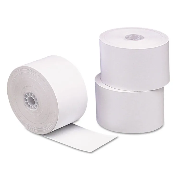 ICONEX ICX 90780076 — ICONEX Thermal Cash Register Roll - 2 1/4 x 85 ft - 3 / Pack - Durable, BPA Free