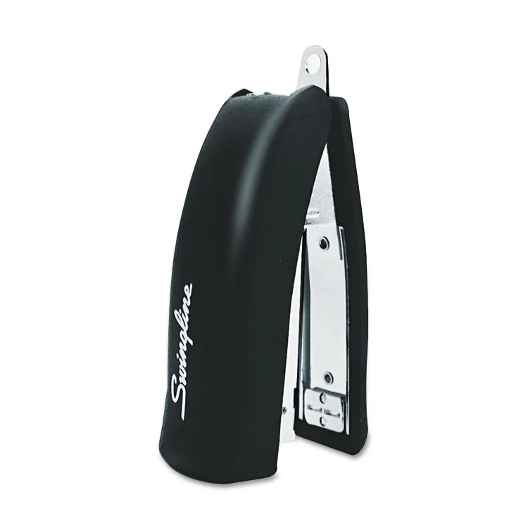 ACCO Brands S7009901CM — Swingline Soft Grip Hand Stapler - 20 of 20lb Paper Sheets Capacity - 105 Staple Capacity - Half Strip - 1/4" Staple Size - 1 Each - Black - Metal