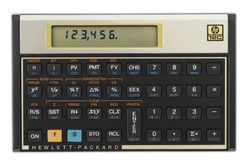 HP Hewlett Packard 12C - CALCULATOR,FINANCIAL,PROG