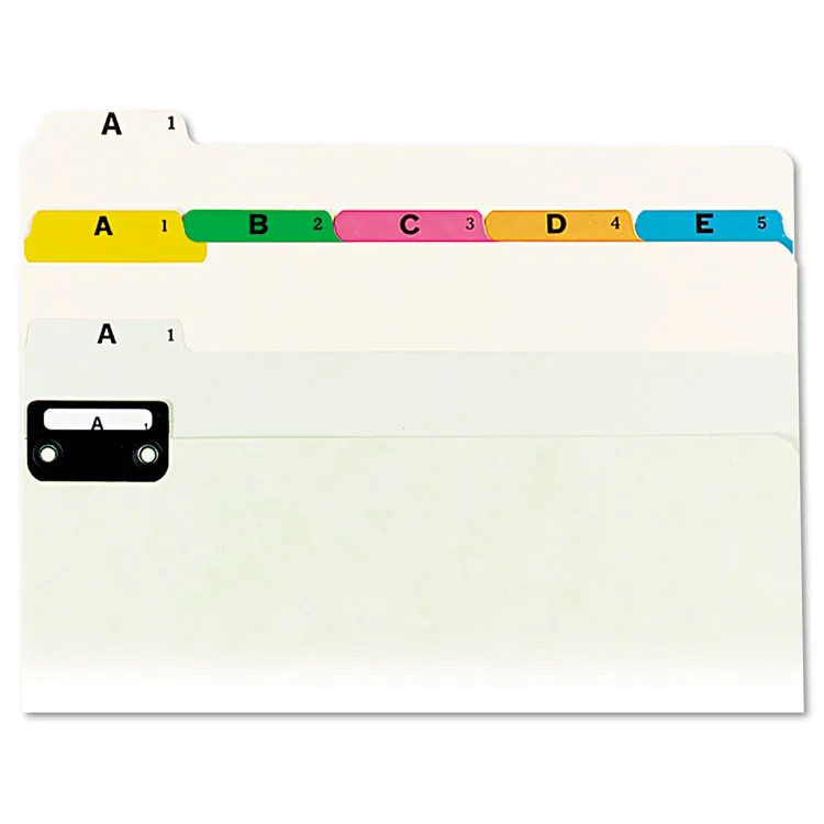 SMEAD MANUFACTURING CO. SMD 50376 - Smead 15 Tab Cut Letter Recycled Top Tab File Folder - 8 12 