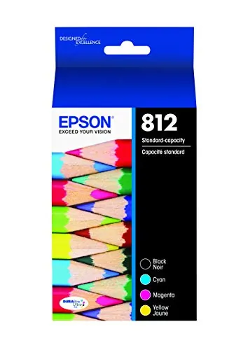 EPSON T812120-BCS — EPSON T812 Standard Capacity Ink Cartridge Combo Pack