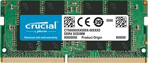 Crucial CT2K4G4SFS632A — 4GB DDR4-3200 SODIMM Memory Module