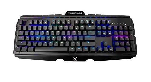 IOGear GKB730-BN - Mechanical Brown Switch Optical Gaming Keyboard