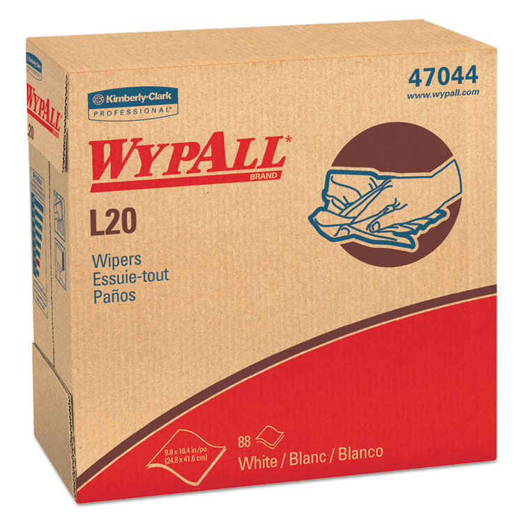 KIMBERLY CLARK KCC 47000 - WIPES,WP,L20,12.5X13,NAT