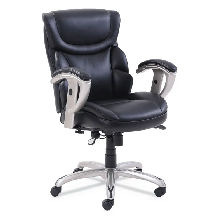 LF PRODUCTS PTE LTD 49711BLK — Emerson Task Chair with Supportive Back - Black