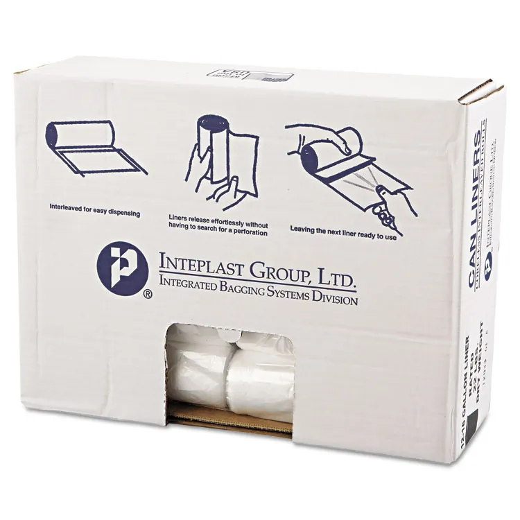 INTEGRATED BAGGING SYSTEMS VALH3860K22 — 60 Gallon High-Density Black Trash Liners - 150 Count