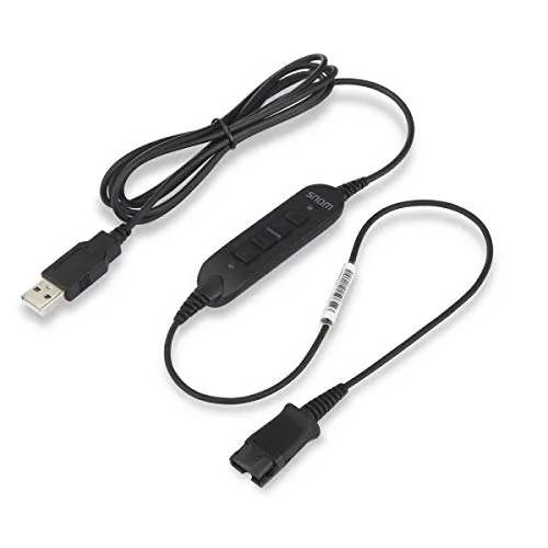 Snom SNO-ACUSB — A100 USB Headset Adapter Cable with Call Control