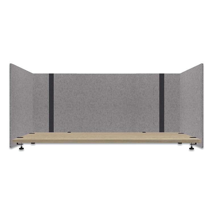 LUMEAH LUAD48301A - PANEL,DSKTP,48-78X29X,ASH