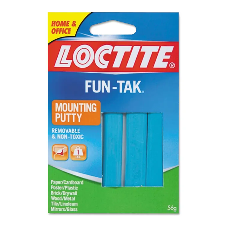 LOCTITE CORP. ACG 1270884 — Fun-Tak Mounting Putty, 2 Oz - Versatile Adhesive Solution
