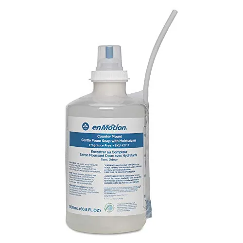 GEORGIA PACIFIC 42717 — Foam Soap Refill for Counter Mount Dispenser - Fragrance-Free