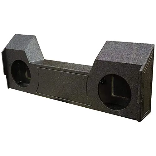 Qpower QBDODGE102019 — Qpower Dual 10" Subwoofer Box for 2019 Dodge Crew Cab