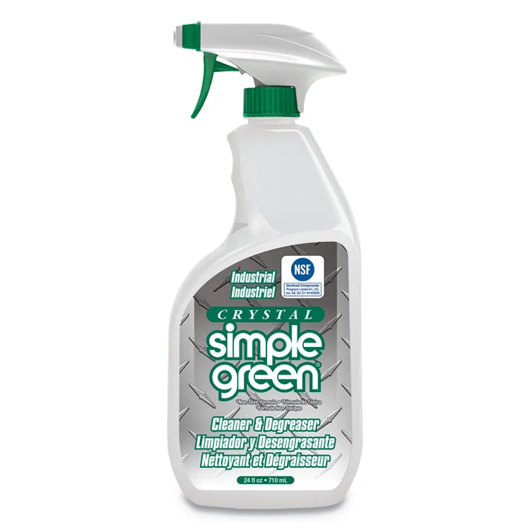 SUNSHINE MAKERS, INC. 0610000619128 — Simple Green Crystal Industrial Cleaner/Degreaser - Concentrate Liquid - 128 fl oz (4 quart) - Bottle - 1 Each - Clear