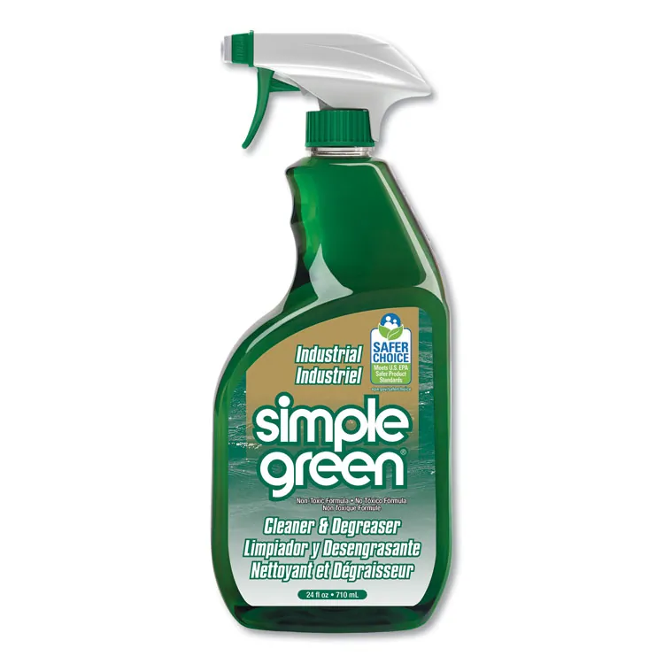SUNSHINE MAKERS, INC. 2710001213012 — Simple Green Industrial Cleaner/Degreaser - Concentrate Spray - 24 fl oz (0.8 quart) - Scent - 1 Each - White