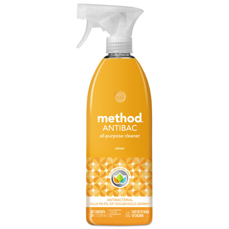 METHOD PRODUCTS INC. MTH01743 - CLEANER,ANTI-BAC,YL