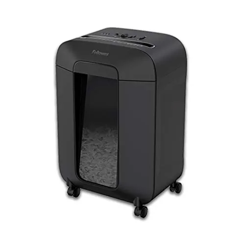 FELLOWES 4400401 — POWERSHRED LX85 CROSS CUT SHREDDER - PATENTED SAFESENSE TECHNOLOGY STOPS SHREDDI