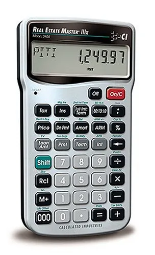 CALC INDUSTRIES CAL3405 — REALESTATE MASTER IIIX - Ultimate Real Estate Solution