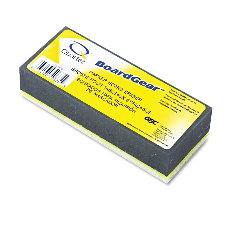 QUARTET 920335 — Dry Erase Board Duster Eraser - 5" x 2.75" x 1.38"