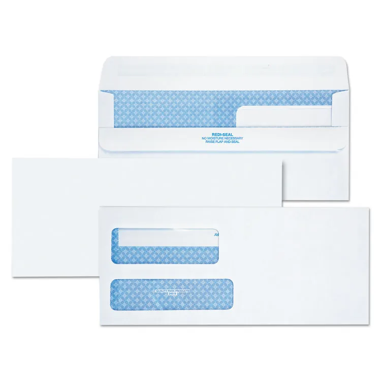 QUALITY PARK PRODUCTS QUA21418 — Self Seal #10 White Envelopes - 500 Count