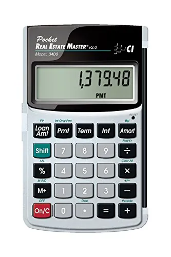 CALC INDUSTRIES CAL3400 — CALC IND 3400 POCKET