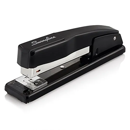 SWINGLINE SWIS7044401 - Swingline Commercial Heavy-Duty Desk Stapler - Black