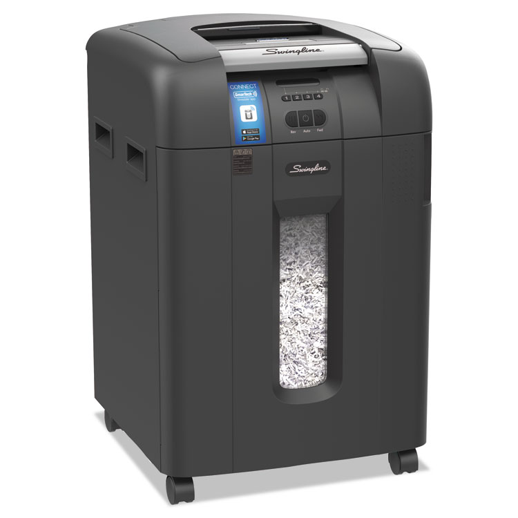ACCO Brands GBC 1757577 - GBC Stack-and-Shred 600X Auto Feed Shredder - Non-continuous