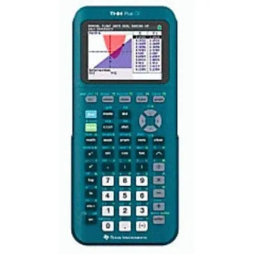 Texas Instruments 84PLCE/TBL/1L1/AX — TI-84 Plus CE Graphing Calculator - Matte Teal 2021
