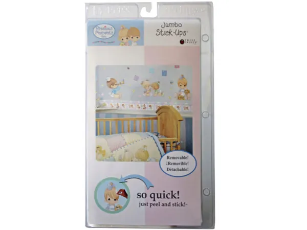 bulk buys KL837 - Precious Moments Jumbo Wall Decals - 12 x 7