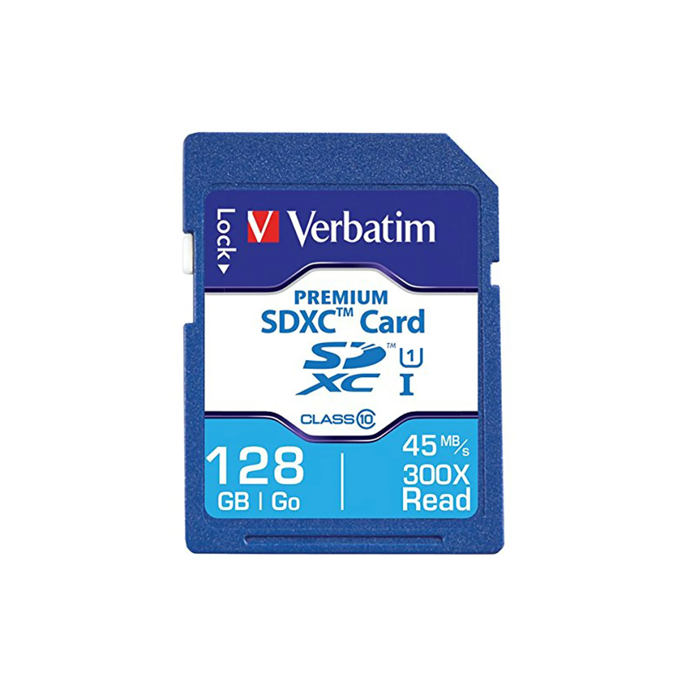 VERBATIM 44025 — 128GB SDXC MEMORY CARD UHS-I CLASS 10