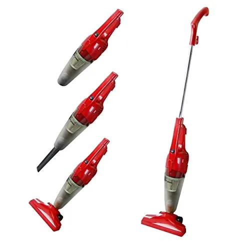 IMPRESS IM-1007R — Impress GoVac 2-in-1 Upright-Handheld Vacuum Cleaner- Red