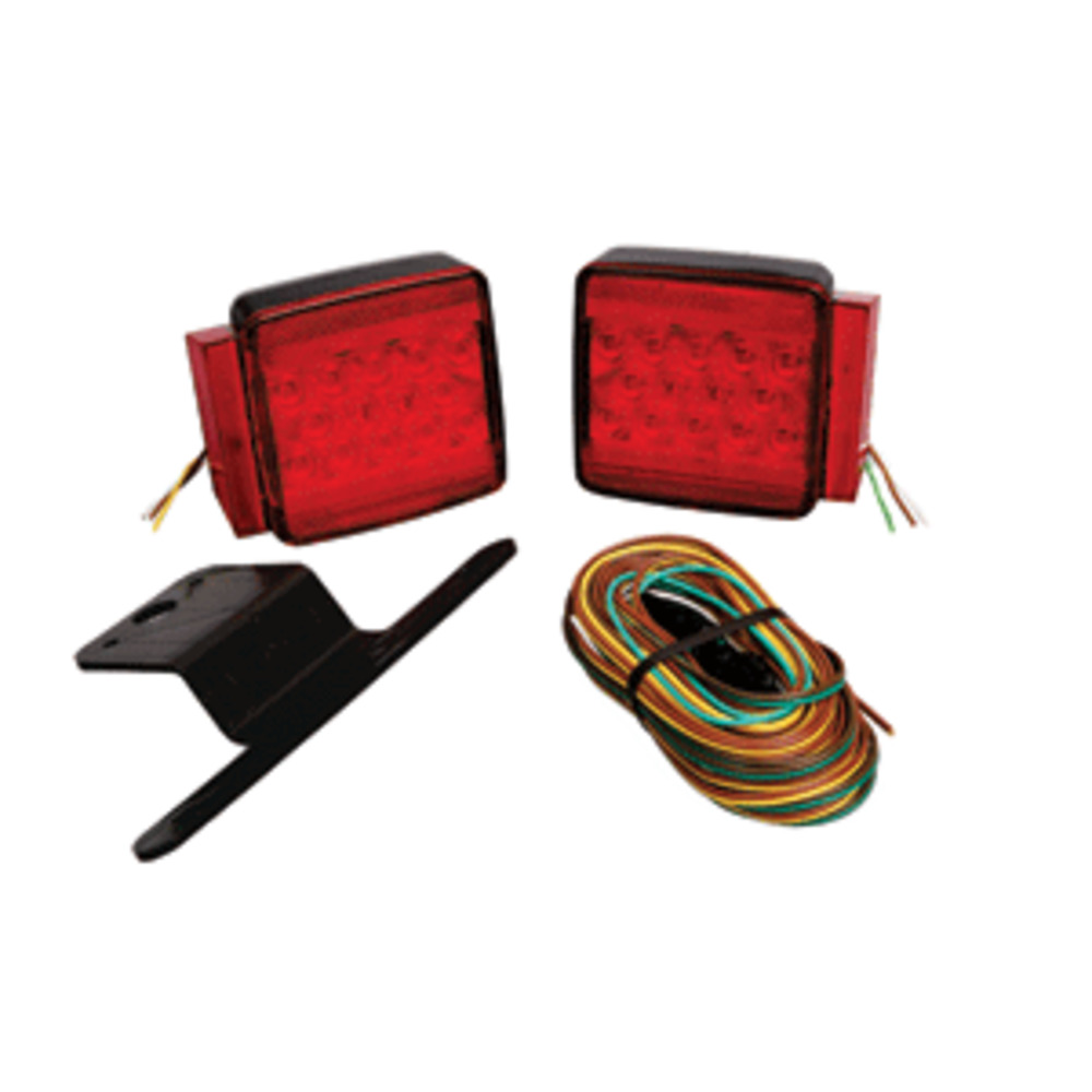 Wesbar 287512 - <b>LED Under 80 Combination Trailer Light Kit<b><br><br>Comp