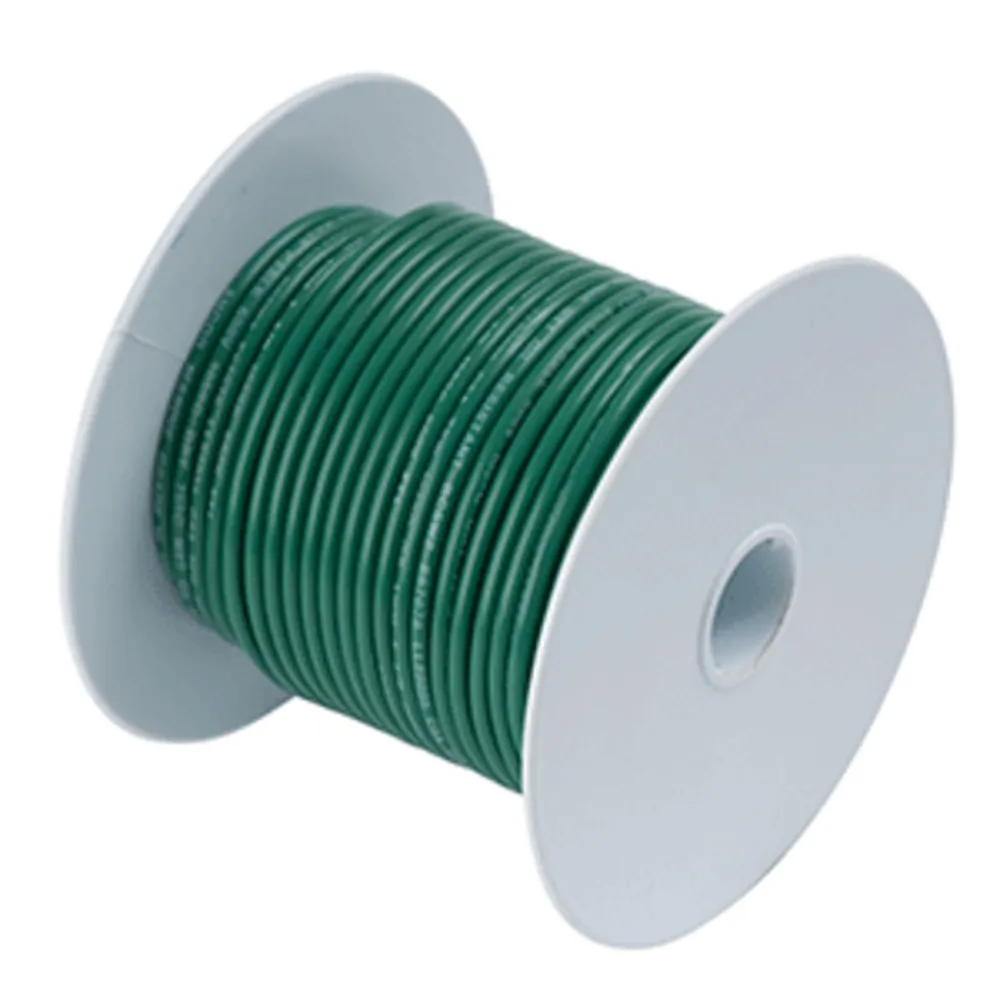 Ancor 111305 — Ancor Green 8 AWG Tinned Copper Wire - 50'