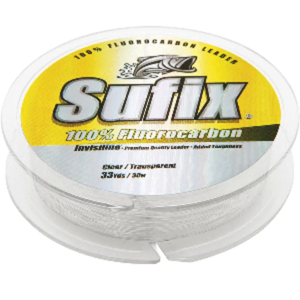 Sufix 683-060 — Sufix 100% Fluorocarbon Invisiline™ Leader - 60lb - 33yds
