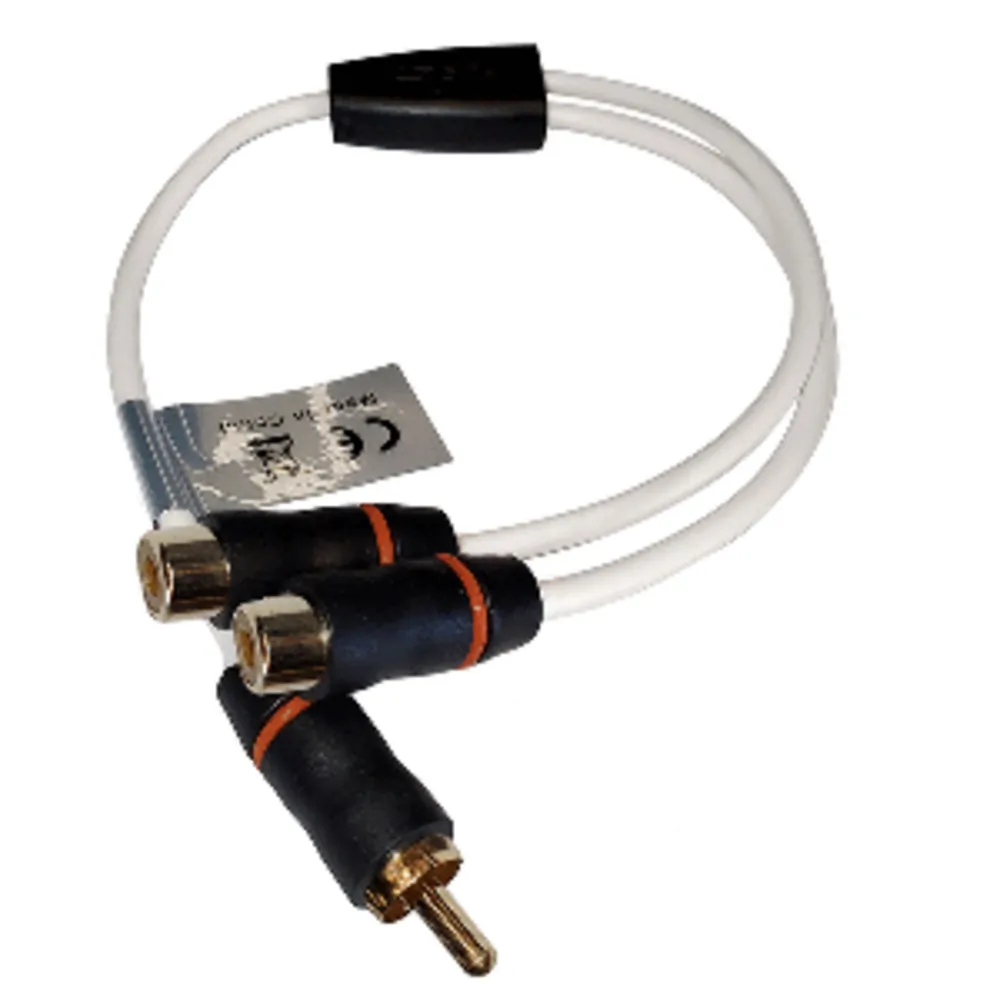 FUSION 010-12896-00 — FUSION RCA Cable Splitter - 1 Male to 2 Female - 1'