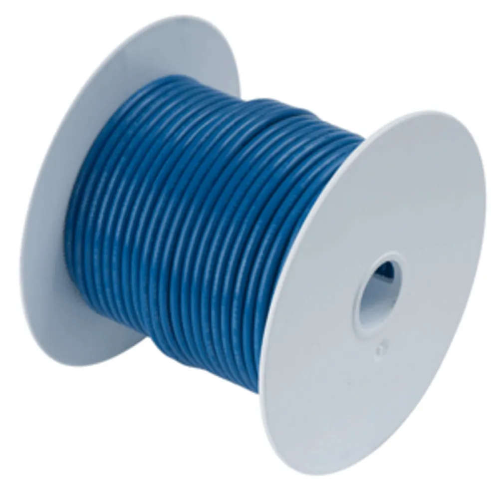 Ancor 100150 — Dark Blue 18 AWG Tinned Copper Wire - 500'