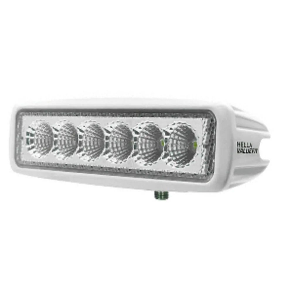 Hella Marine 357203051 — Hella Marine Value Fit Mini 6 LED Flood Light Bar - White
