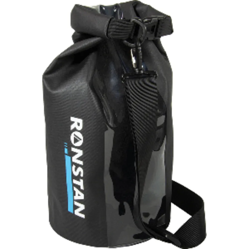 Ronstan RF4012 — Ronstan Dry Roll Top - 10L Bag - Black w/Window
