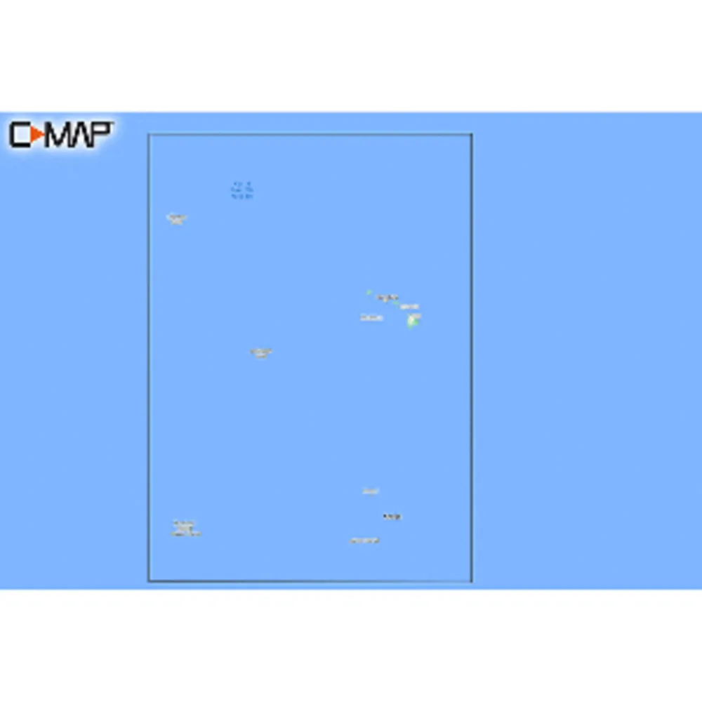 Lowrance M-NA-Y210-MS — C-MAP REVEAL™ Coastal Chart for Hawaii & South Pacific