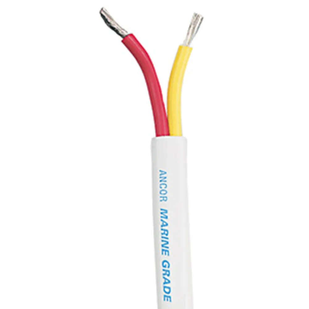 Ancor 124325 — Ancor Safety Duplex Cable - 12/2 AWG - Red/Yellow - Flat - 250'