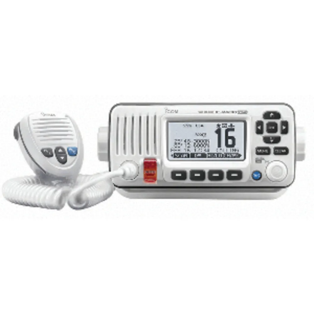 Icom M424G 42 — <p><strong>M424G VHF Radio with Integrated GPS - White</strong></p>