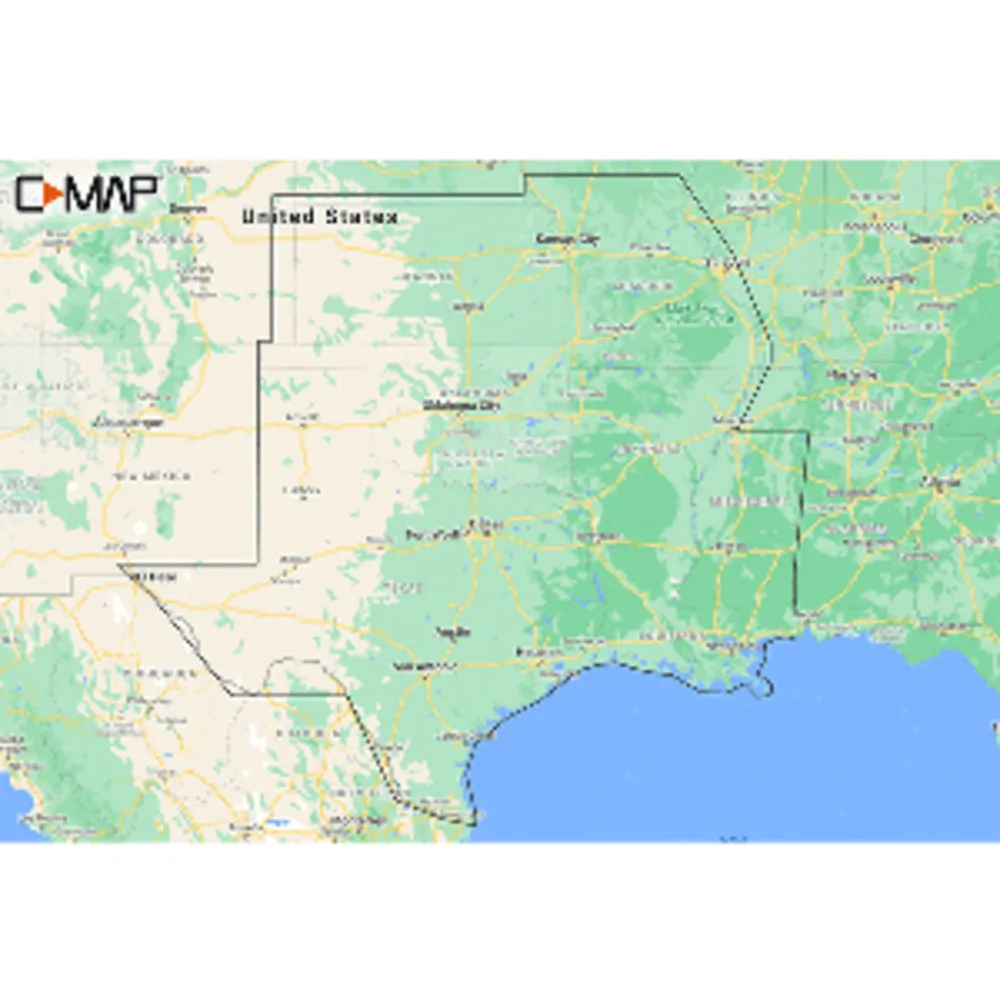 Lowrance M-NA-Y215-MS — <p><strong>C-MAP REVEAL™ Inland Chart: US Lakes South Central</strong></p>