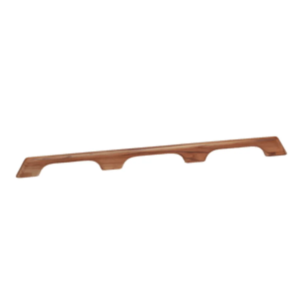 Whitecap UBC60104 — Premium 33" Teak Handrail with Three Loops