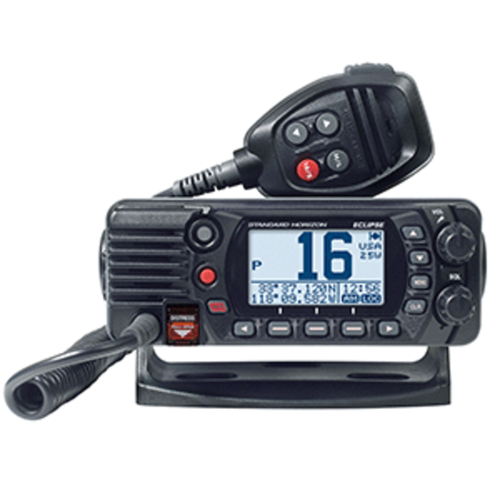 Standard Horizon GX1400GB - GX1400G Fixed Mount VHF with GPS - Black
