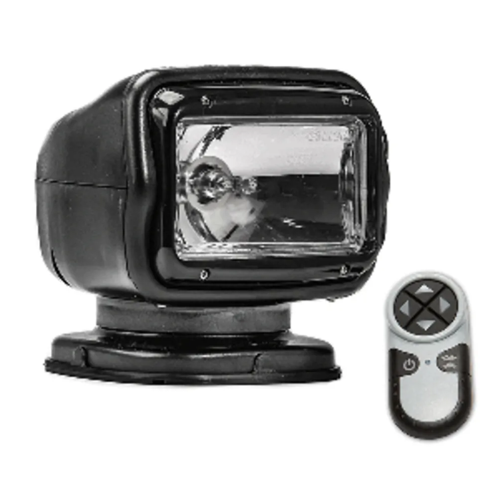 Golight 2051GT — Radioray GT Series Permanent Mount - Black Halogen Light
