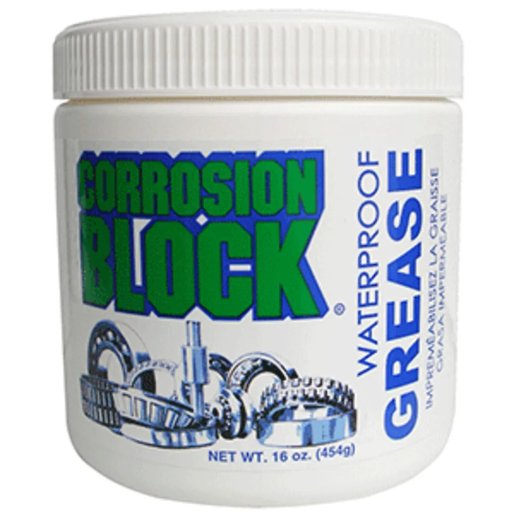 Corrosion Block 25016CASE - Corrosion Block High Performance Waterproof Grease - 16oz Tu