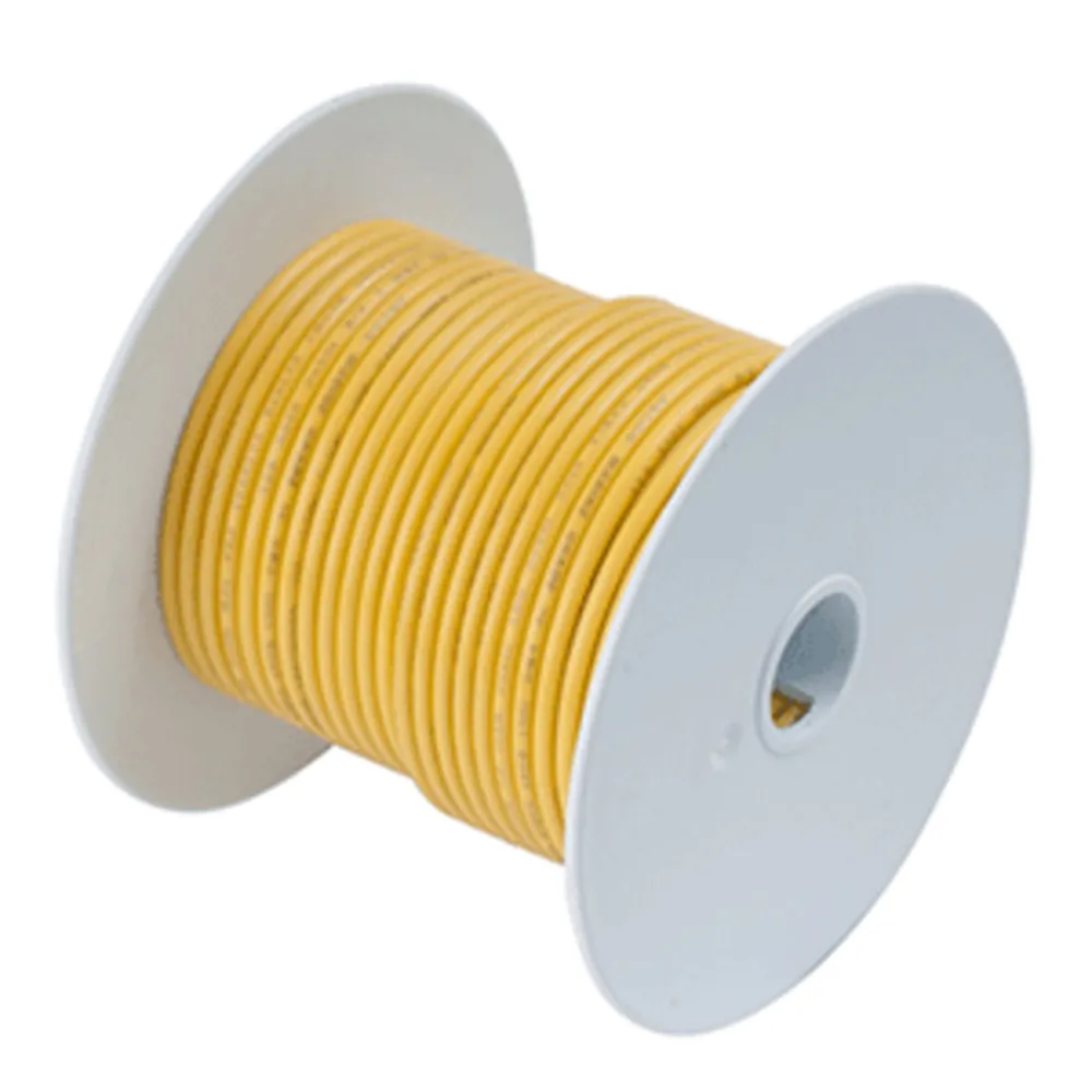 Ancor 116905 — Ancor Yellow 1/0 AWG Tinned Copper Battery Cable - 50'